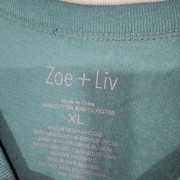 Skeleton cowboys ''Let's get rowdy'' shirt women's XL by Zoe Liv - Picture 4 of 6